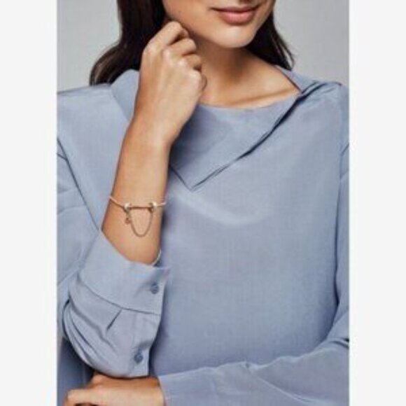 Pandora Dangling Crown O Safety Chain Charm - Picture 2 of 2